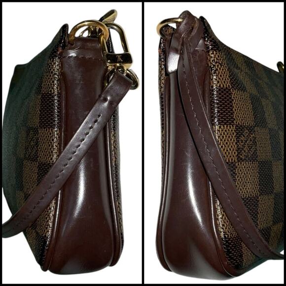 Louis Vuitton Vintage Damier Ebene Navona Pochette Accessories Bag W/Bag & Box - Picture 5 of 15